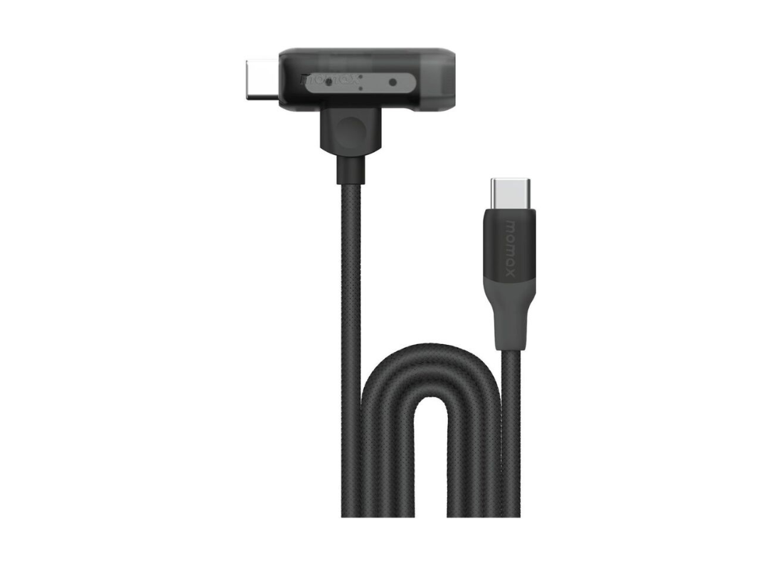Buy Momax 1-Link Flow Duo 2-in-1 USB-C to USB-C + Lightning Cable 1.5m - Black in Qatar Buy Momax 1-Link Flow Duo 2-in-1 USB-C to USB-C + Lightning Cable 1.5m - Black in Qatar